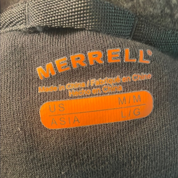 Merrell Grey Hike On Hoodie Sweatshirt Casual Comfort Women's M Hiking Outdoors - Picture 6 of 6